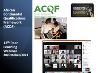 ACQF Peer Learning Webinars programme 2021 successfully completed